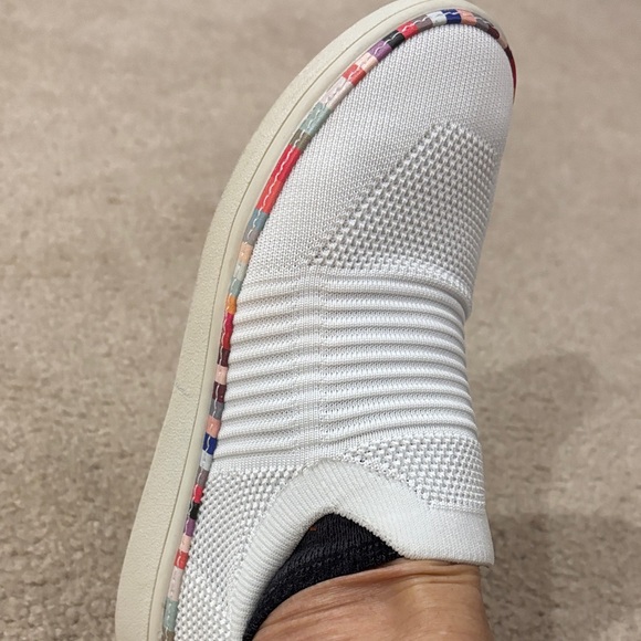 Life Stride White Knit Slip-On Shoe - Picture 9 of 10